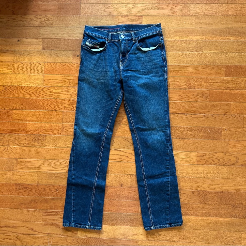 Diesel 5 Pocket Slim Bootcut Jeans